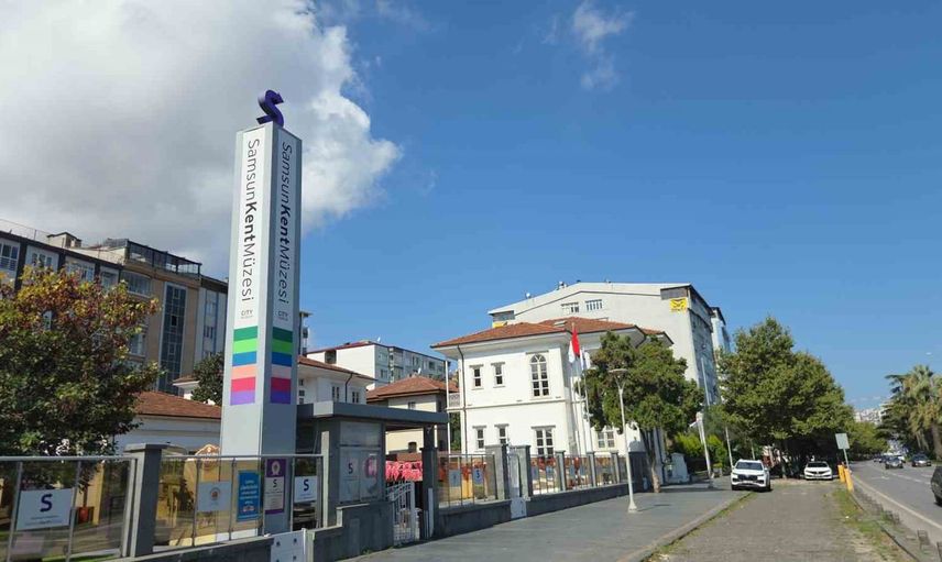 Samsun kent müzesi sekiz ayda 800 bin ziyaretçiye ulaştı