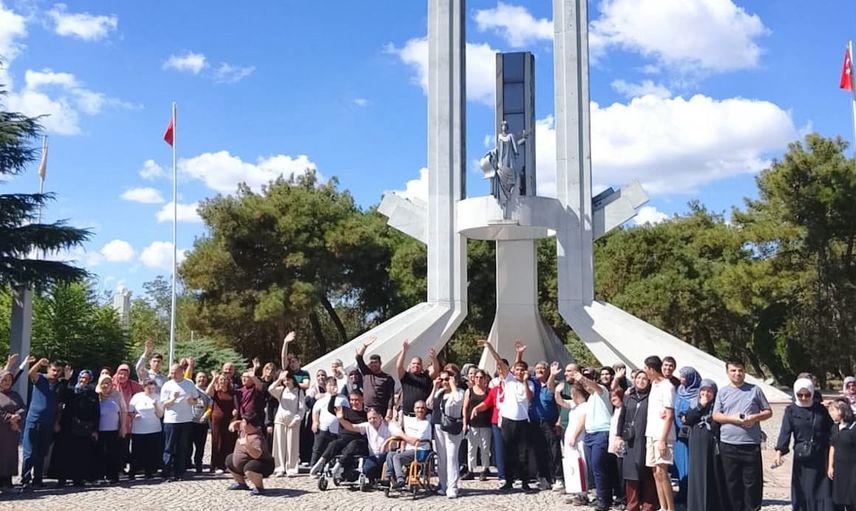 Özel bireyler aileleriyle Edirne'de tarihe dokundu