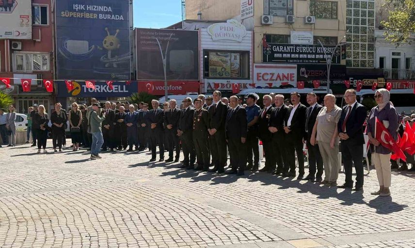 Gaziler günü Edremit'te törenlerle anıldı