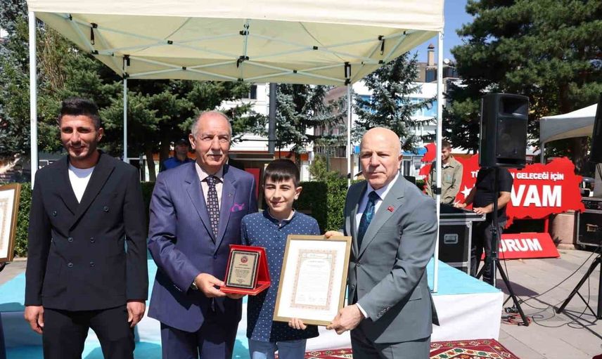 Erzurum'da ahilik değerleri kent meydanında yaşatıldı