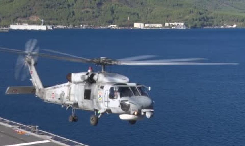 Deniz tatbikatında seçkin gözlemcilerin günü: Marmaris Aksaz'ta 14 bin personel sahada