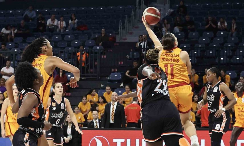 Galatasaray Sinan Erdem'de ÇBK Mersin'i farklı mağlup etti