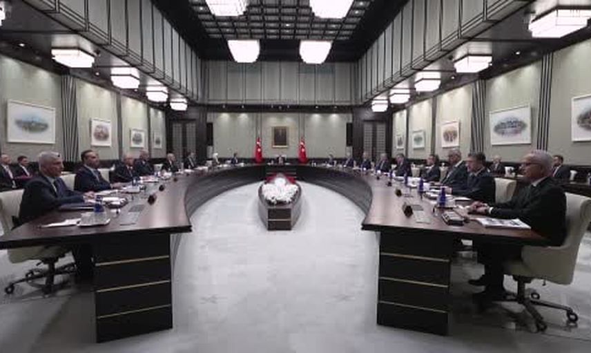 Başkan Erdoğan yönetiminde kabine bir araya geldi