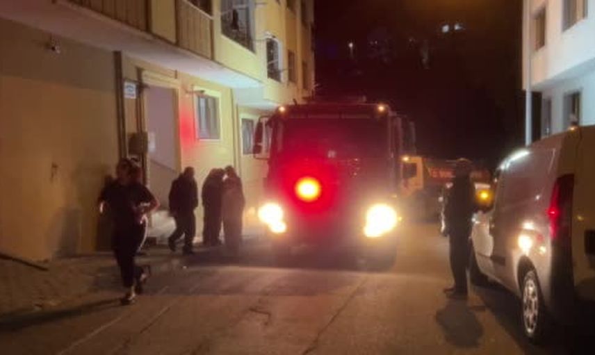 Bursa'da apartmanda duman paniği: asansör halatı aşırı ısındı