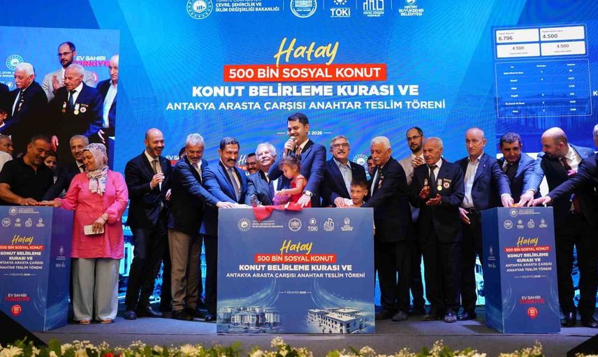 Hatay'da yeni yuvalar: 8 bin 500 hak sahibinin konutu belirlendi
