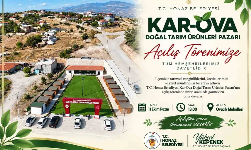 Kadın üreticilerin işlettiği Kar-Ova tesisleri Honaz'da açılıyor
