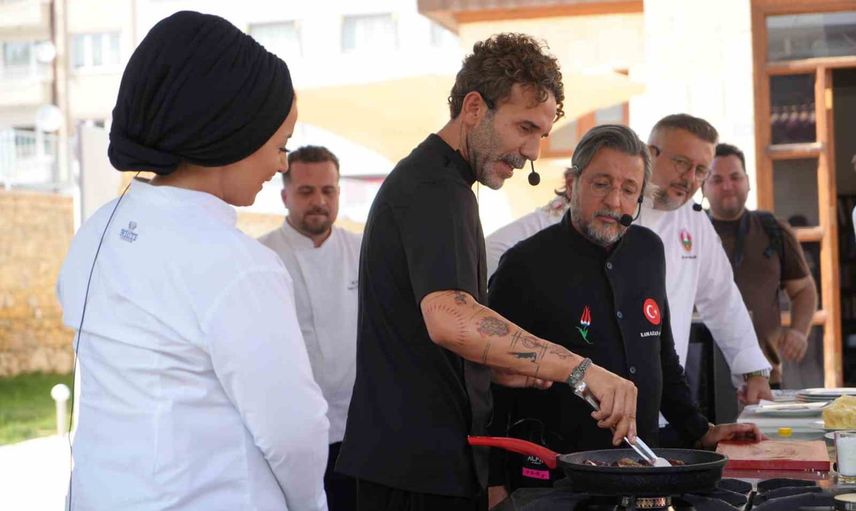 Bayburt’un lezzetleri ikinci kez festivalde sahnede