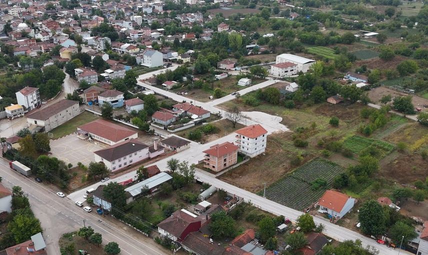 Kurşunlu'da yeni yollar hayatı kolaylaştırıyor