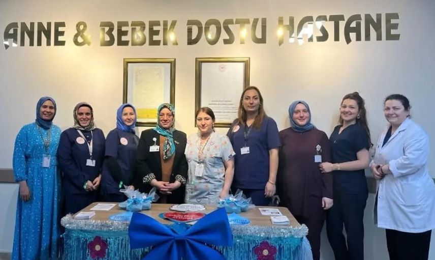 Emzirme haftasında Bayburt'ta anne sütü ve destek uygulamaları öne çıktı