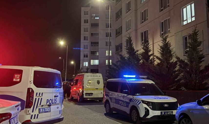 Kayseri'de 9 katlı binada 33 yaşındaki şahıs hayatını yitirdi