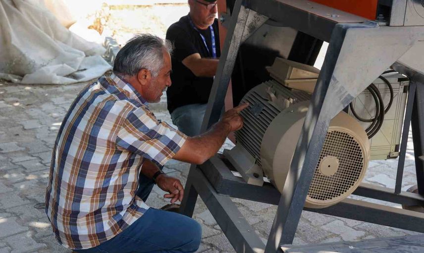 Korkuteli üreticisine yem üretiminde maliyet düşüren çözüm