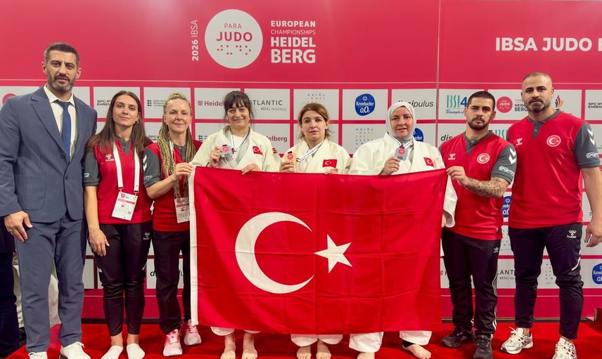 Milli judocular Heidelberg'de 7 madalya ile döndü