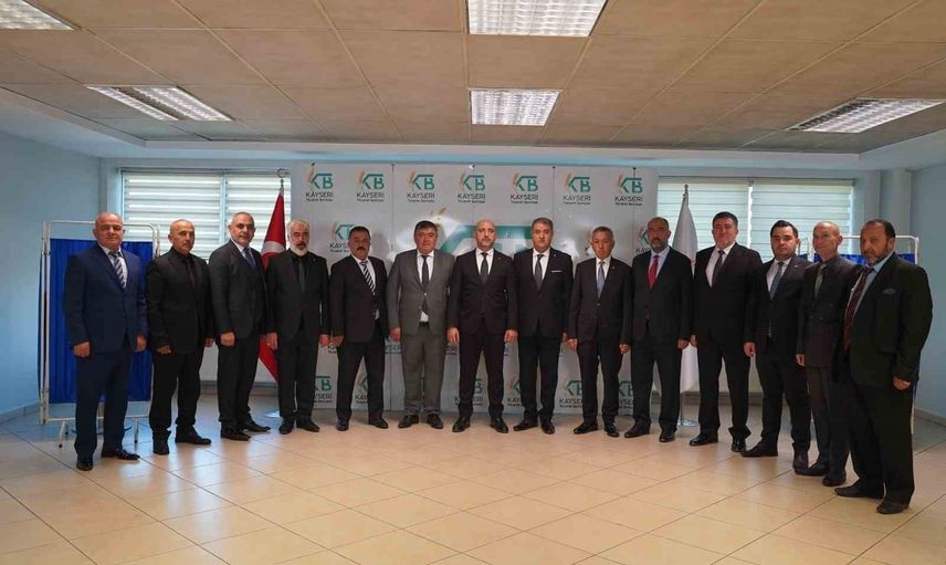 Kayseri ticaret borsasında yeni yönetim göreve başladı
