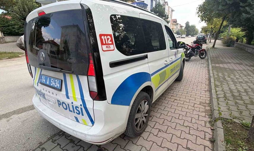 Köroğlu Mahallesi'nde iki motosiklet çarpıştı: iki sürücü yaralandı
