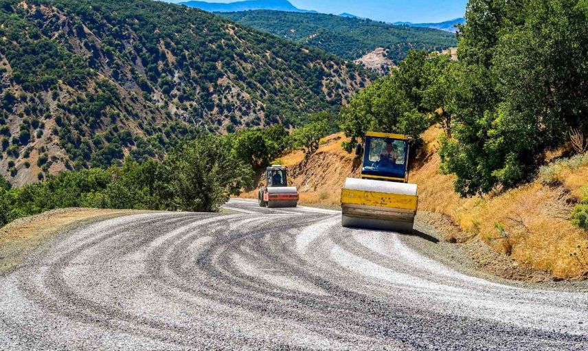 Pütürge'nin engebeli yollarına yeni soluk: 14 kilometrelik bağlantı çalışmaları sürüyor