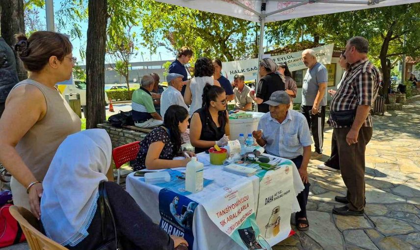 Menteşe'de sağlıklı yaş al, sağlıklı kal temasıyla ücretsiz sağlık taraması