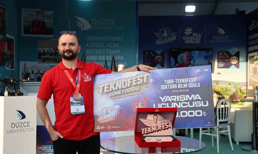 Düzce Üniversitesi Teknofest 2026'da beş alanda ödülle öne çıktı