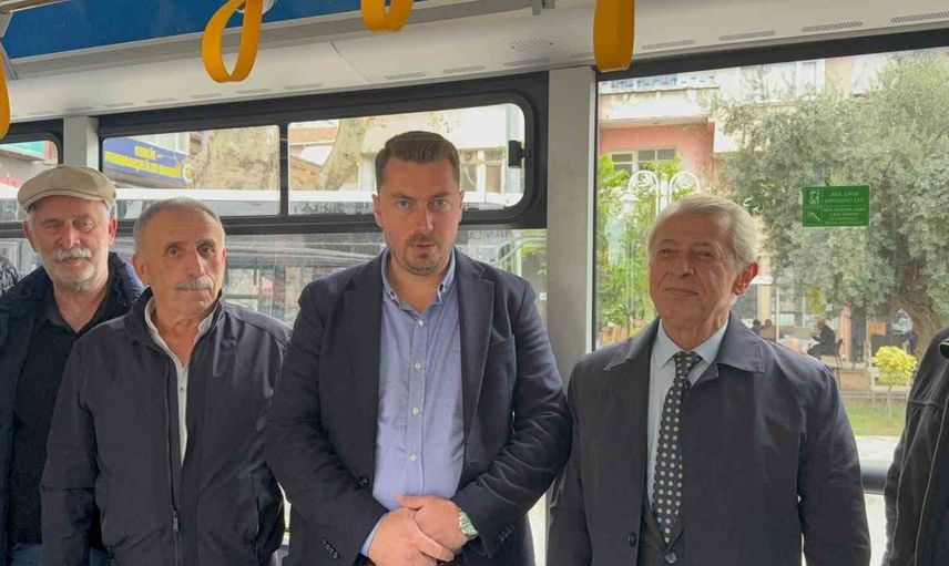 Gemlik’in ulaşımında yeni adım: elektrikli otobüslerle test seferleri başladı