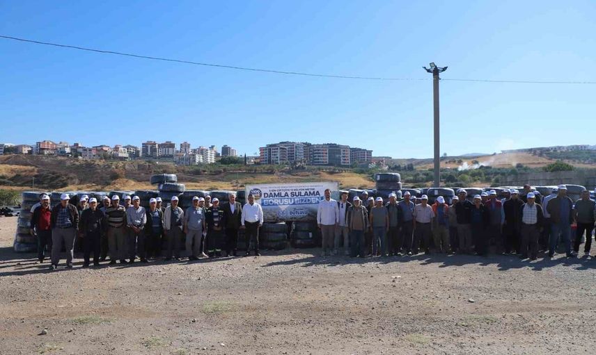 Manisa'da üreticiye can suyu