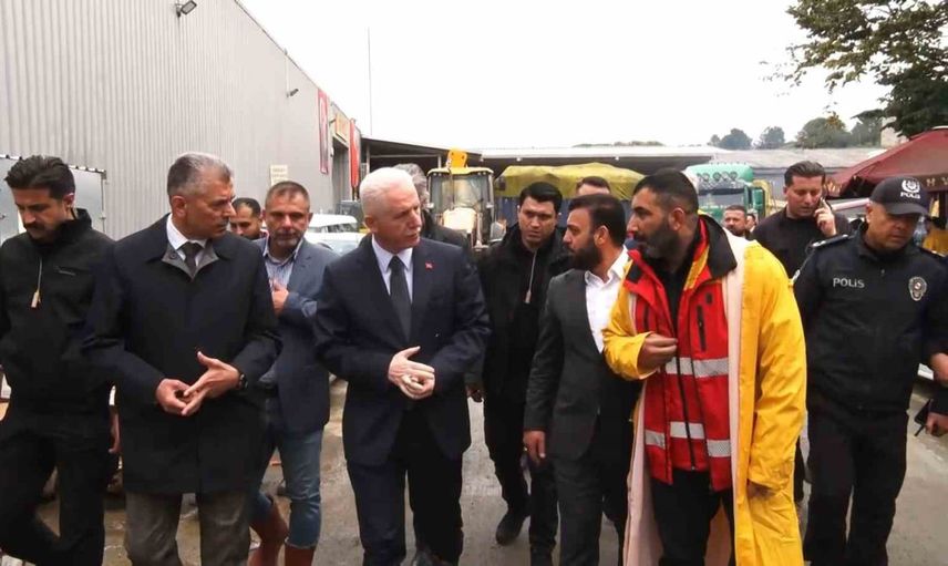 Vali Gül Kemerburgaz’da esnaf ve üretim tesislerini dinledi