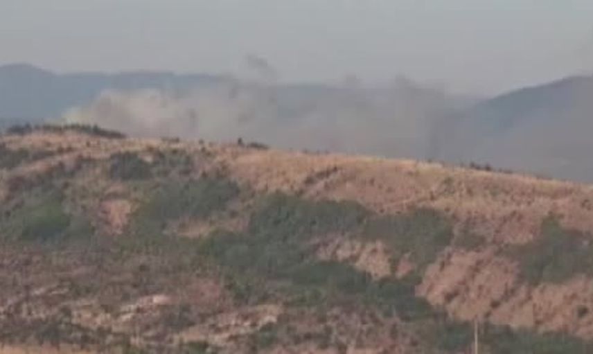 Çamlıdere'de ağaçlık alanda çıkan yangın itfaiye müdahalesiyle söndürüldü