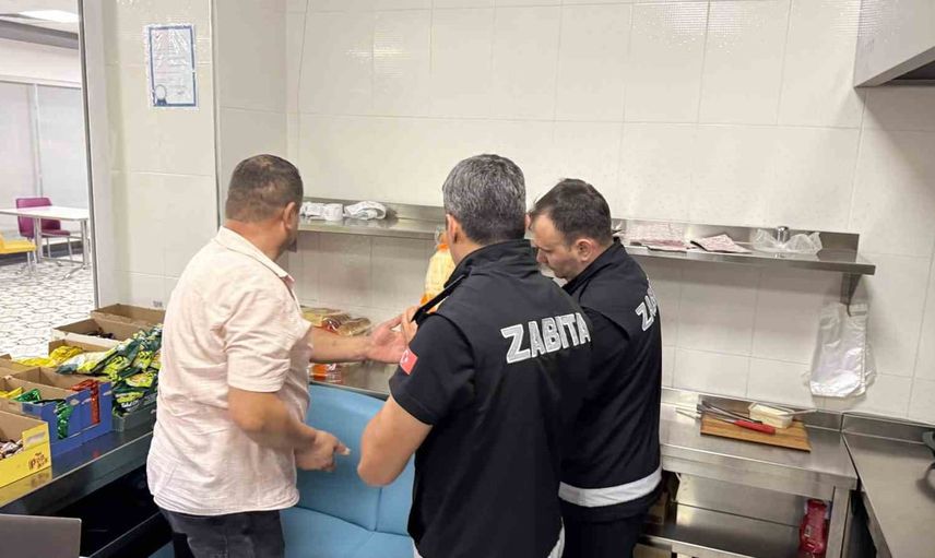 Çorum zabıtasından okul kantinlerine kapsamlı hijyen ve güvenlik denetimi
