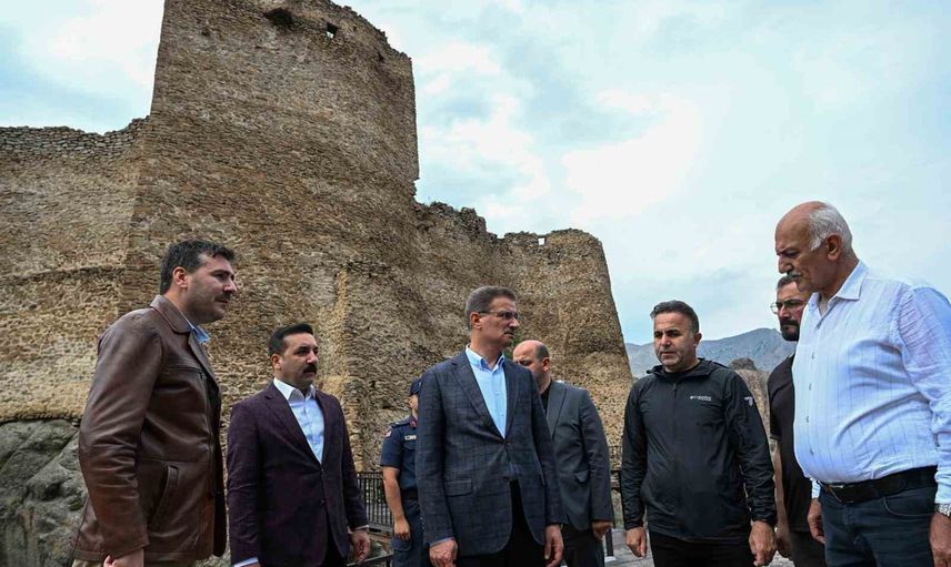 Engüzekkapı kalesi'ne erişim kolaylaştı