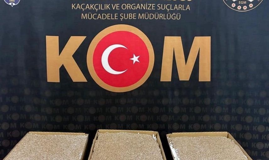 Yozgat merkezinde araçta 15 bin doldurulmuş makaron bulundu