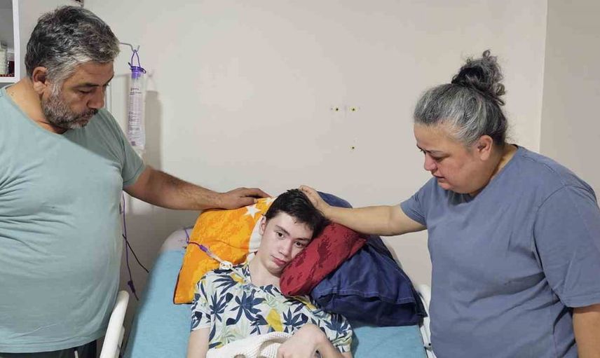 Sıradan bir özür hayatını değiştirdi: 15 yaşındaki Murat ağır hasarla yatıyor