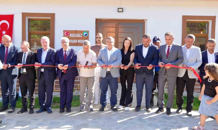 kırsal yaşamı canlandıran merkez kozcuğaz’da açıldı