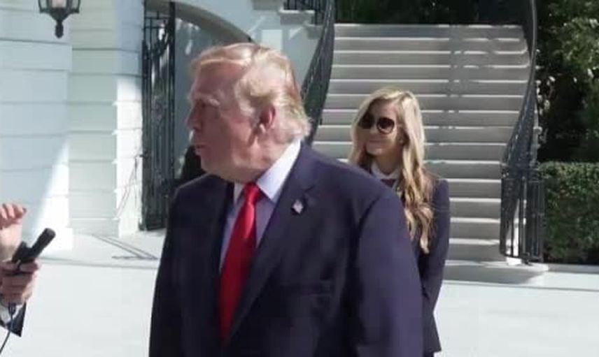 Trump’tan erdoğan için dostluk ve saygı vurgusu