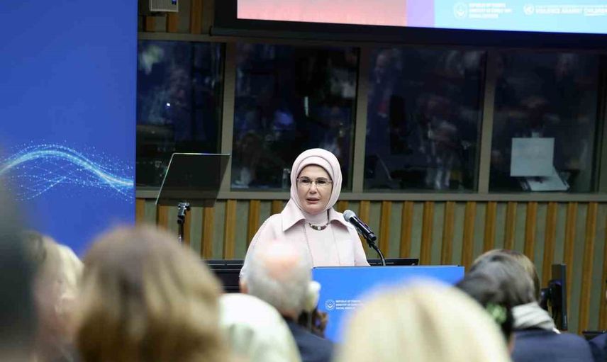 Emine Erdoğan: çocukların güvenliği dijital tasarımın başlangıcında olmalı