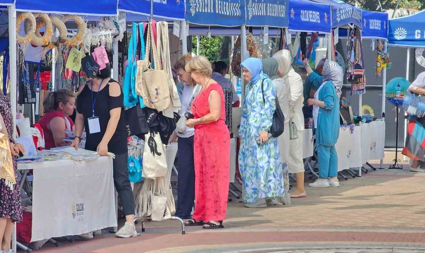 El emeği buluşması Değirmendere'yi renklendirdi
