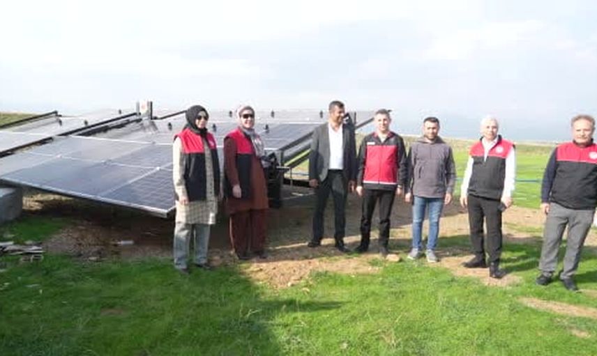 Güneş panelleriyle sulamada maliyeti düşüren kırsal yatırım