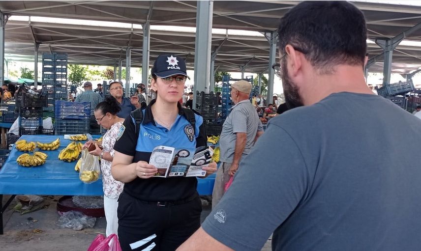 Niğde'de polis halkı dolandırıcılık ve mal varlığı tehditlerine karşı güçlendirdi