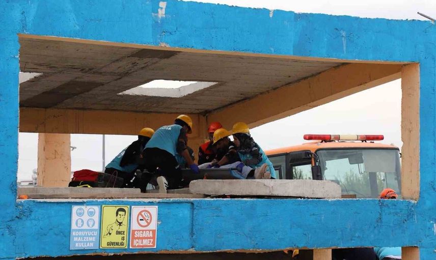 Adıyaman'da UMKE tatbikatı koordinasyon ve müdahale hızını sınadı