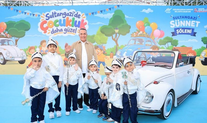 Gülüşlerle dolu bir gün: Sultangazi'de bin 500 çocuğa toplu sünnet şöleni
