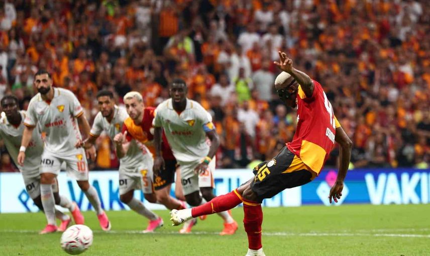 Osimhen penaltıyla ligdeki gol sayısını 5'e taşıdı