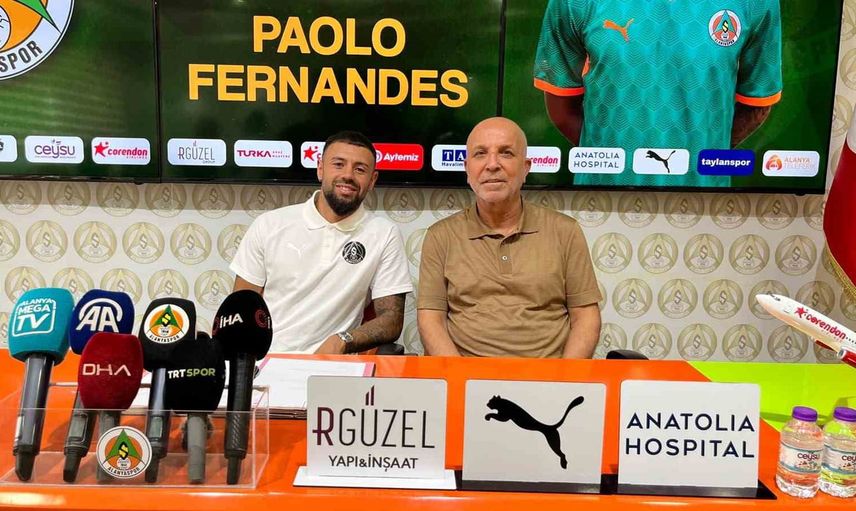 Paolo Fernandes Alanyaspor'da: kiralık transfer resmen açıklandı