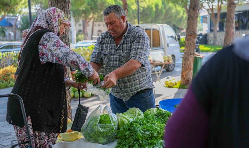 Hacıömerli'nde mahalle üreticilerini buluşturan salı pazarı