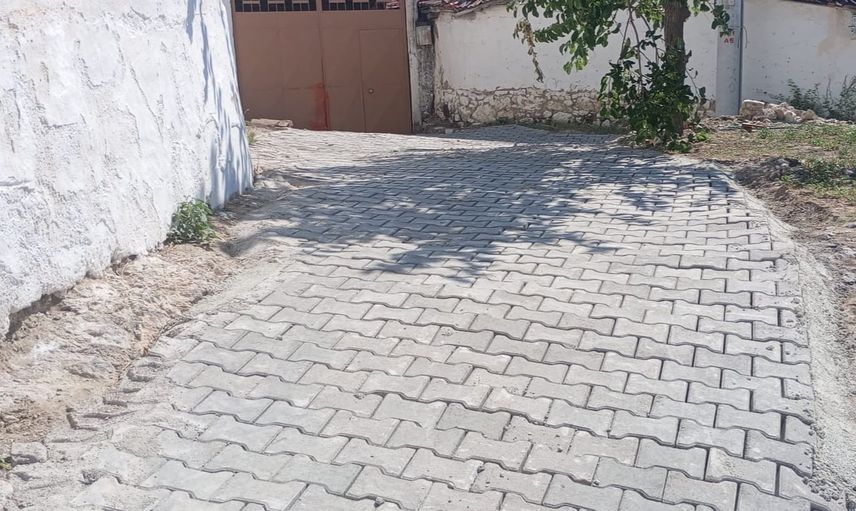 Şehzadeler'de parke taşları hedeflenen orana ulaşıyor