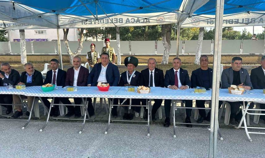 Alaca'da 39. Ahilik Haftası esnaf ve ustaları onurlandırdı