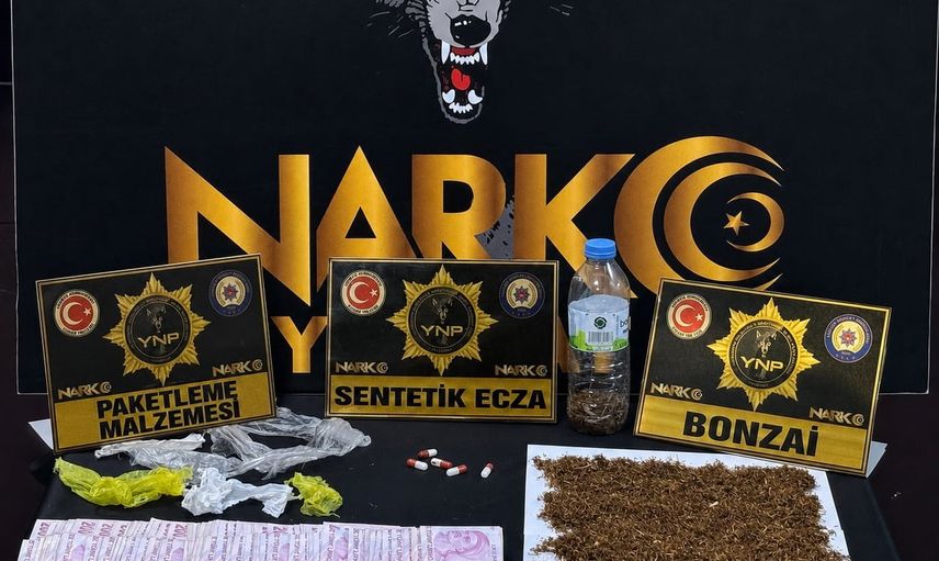 Yozgat'ta sentetik kannabinoid operasyonunda üç kişi tutuklandı