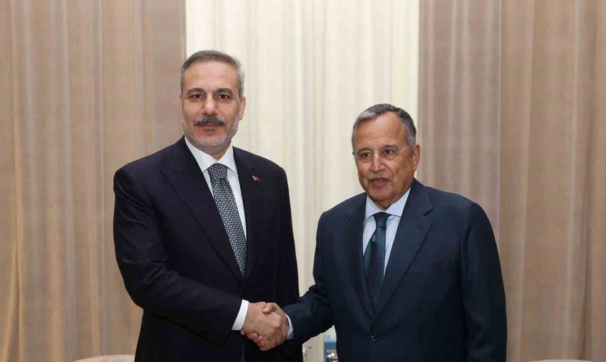Dış politikanın rotasında El Alameyn buluşması: Fidan ve Nebil Fehmi bir araya geldi