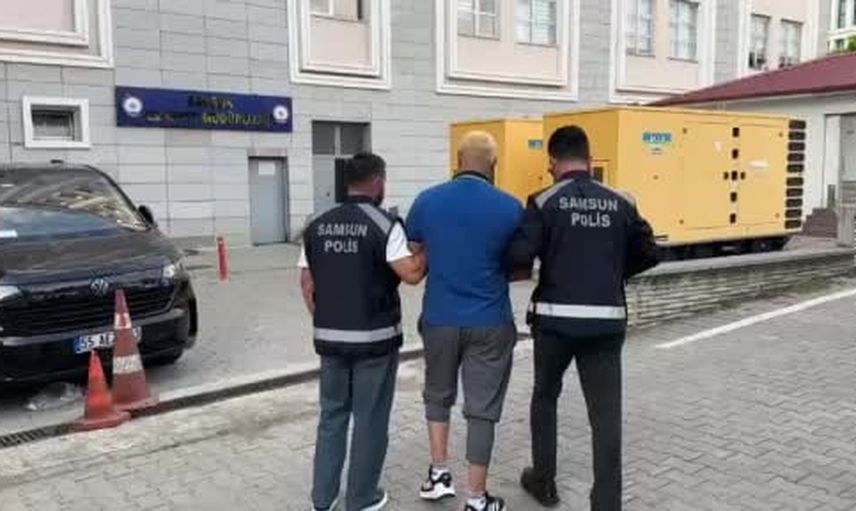 Samsun'da aranan cezaevi firarisi operasyonla yakalandı