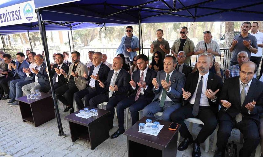 Söke'de Recep Yazıcıoğlu için dualar ve anılar
