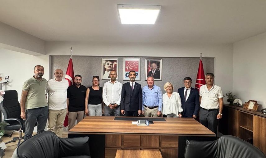 Baba ocağında buluşma: Kepenek, CHP il yönetimiyle bir araya geldi