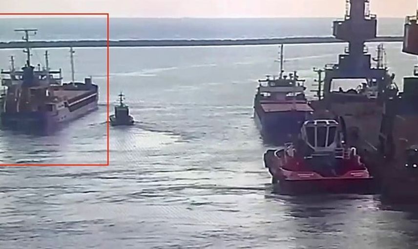 İskenderun'dan ayrılışı güvenlik kamerasında: Tuğberk İmamoğlu'nun limandan son hareketi