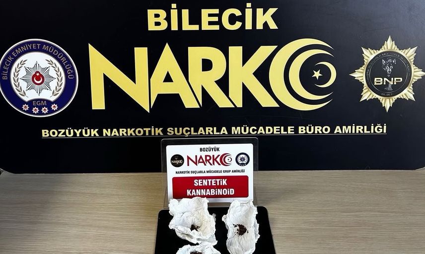 Şüpheli durduruldu, üzerinde bonzai bulundu