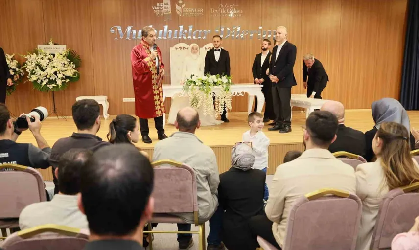Baştabya nikâh bahçesi çiftlerin en özel anlarını ücretsiz kaydediyor
